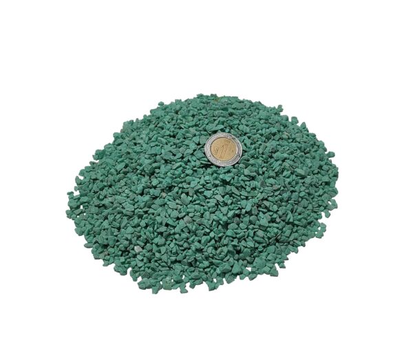 Piedra Decorativa Verde Aqua 5 Kilos