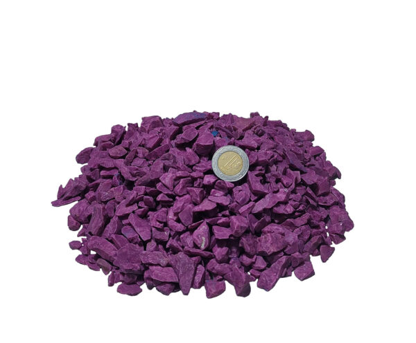 Piedra Decorativa Morada Gruesa 5 Kilos